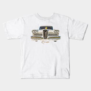 1958 Ford Edsel Roundup Kids T-Shirt